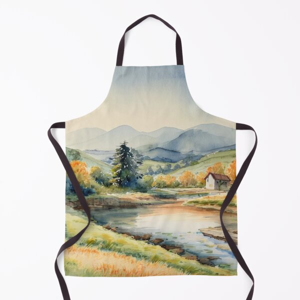 Item preview, River Dart2(watercolour + AI) designed and sold by artsmeow.
