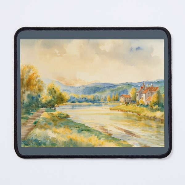 Item preview, River Dart3(watercolour + AI) designed and sold by artsmeow.