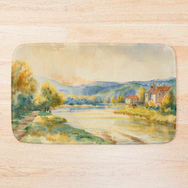 Item preview, River Dart3（watercolour + AI) designed and sold by artsmeow.