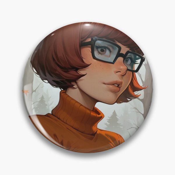 Item preview, Velma cute adorable cartoon designed and sold by AdorableAIArt.