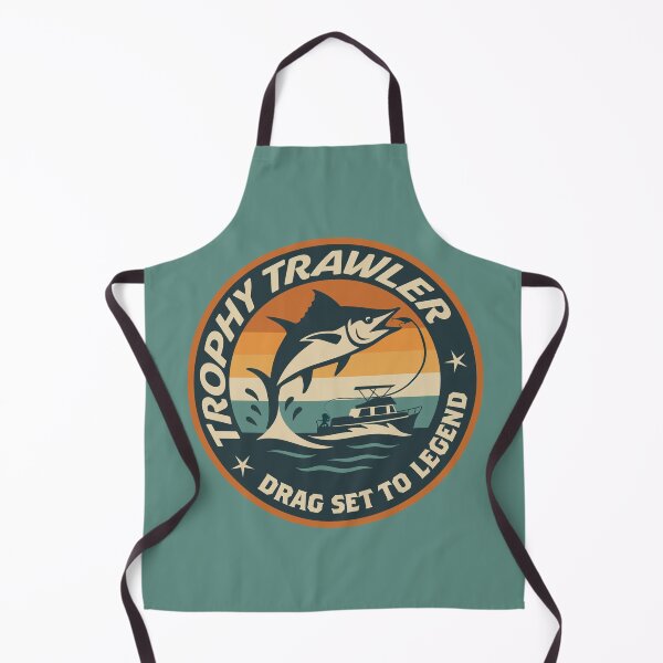 Item preview, “Trophy Trawler – Drag Set to Legend” Big Game Fishing designed and sold by Fierce Wave Supply Co..
