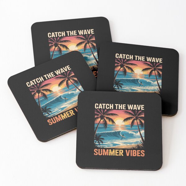 Item preview, Catch the wave Summer Vibes Tshirt designed and sold by TulipaGraphics.
