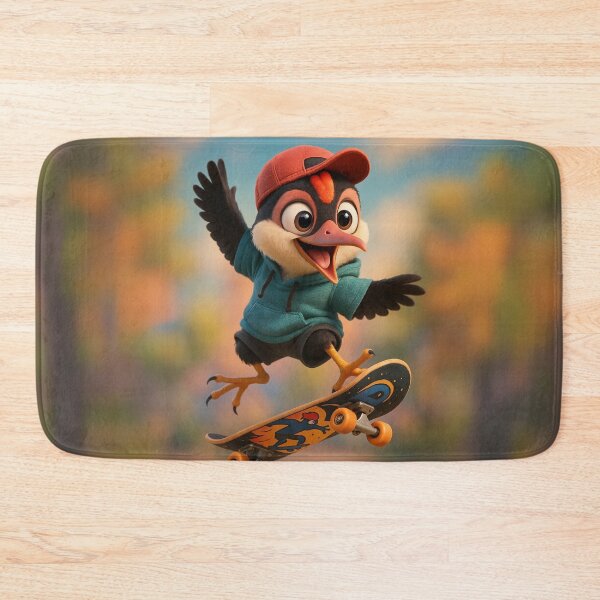 Item preview, Skater Comb-Crested Jacana designed and sold by Sillytoe.
