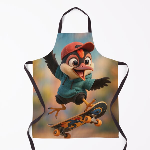 Item preview, Skater Comb-Crested Jacana designed and sold by Sillytoe.