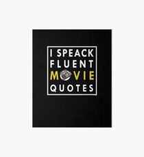Movie Quotes Art Board