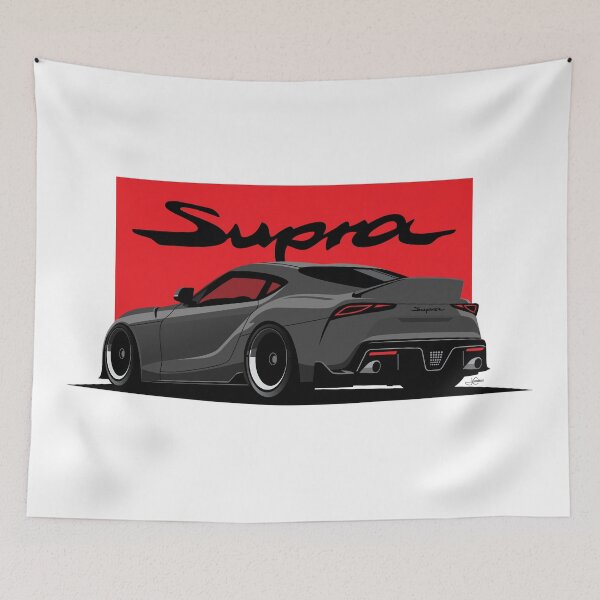 Item preview, Supra GR Black Rear illustration designed and sold by blackdogshop.