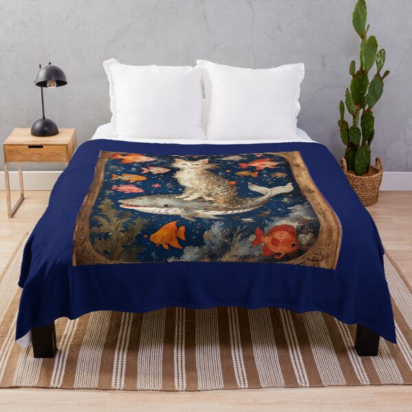 Item preview, Mermaid cat in the depths of the ocean. designed and sold by Natalia-Vlad.