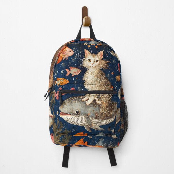 Item preview, Mermaid cat in the depths of the ocean. designed and sold by Natalia-Vlad.