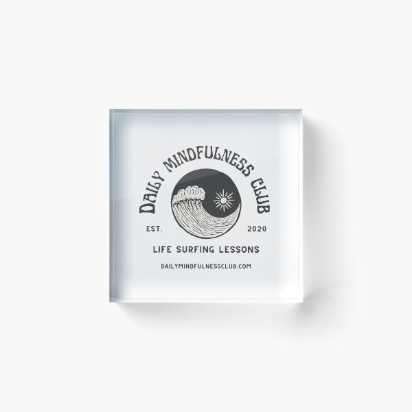 Item preview, Daily Mindfulness Club - Life Surfing Lessons designed and sold by ArtbyShamash.