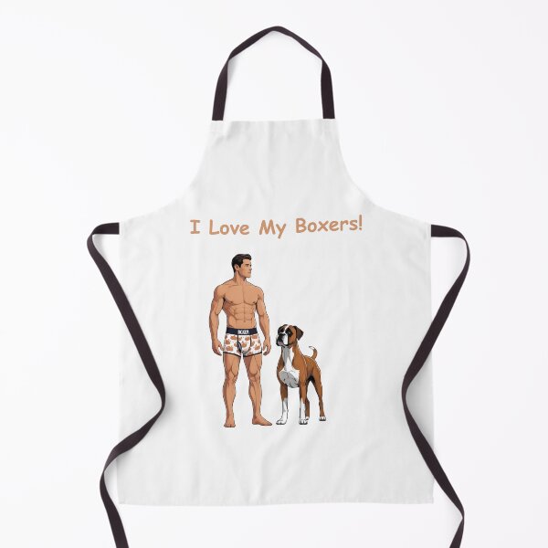 Item preview, I Love My Boxers Funny Play on Words Boxer Dog Humor designed and sold by A Pinch of Personality.