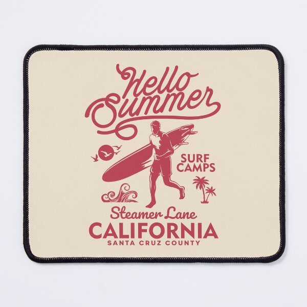 Item preview, Steamer Lane Summer Surf Camp Surfing Santa Cruz County California designed and sold by eclecTEEq.