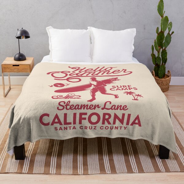 Item preview, Steamer Lane Summer Surf Camp Surfing Santa Cruz County California designed and sold by eclecTEEq.