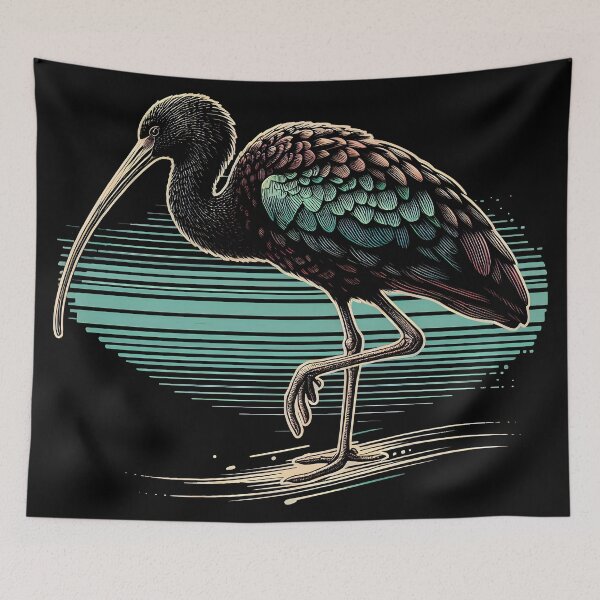 Item preview, Glossy Ibis 7 designed and sold by theAVIARY7.