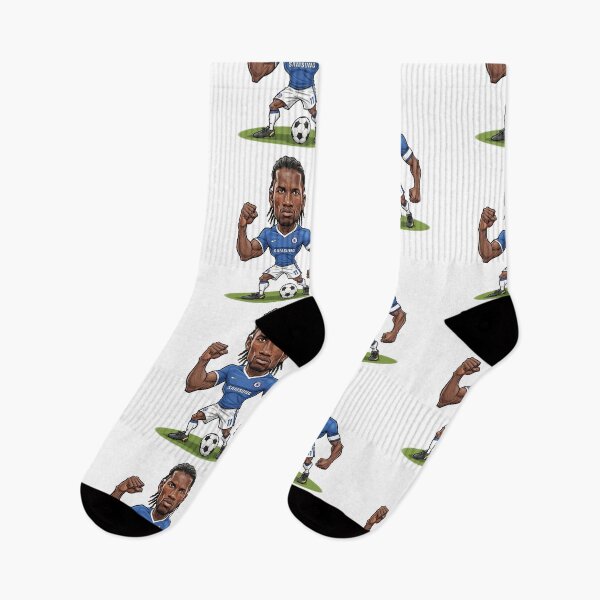 Item preview, Funny Drogba Chelsea London caricature designed and sold by vectorlove.