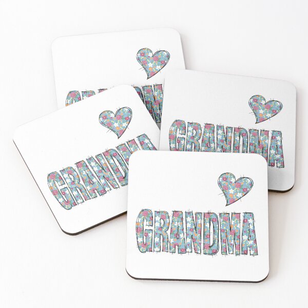 Item preview, Grandma Floral Stitch Pattern designed and sold by missmann.