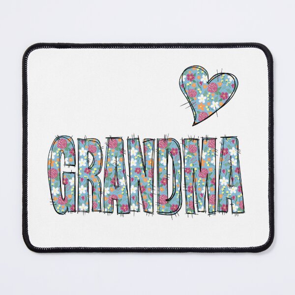 Item preview, Grandma Floral Stitch Pattern designed and sold by missmann.