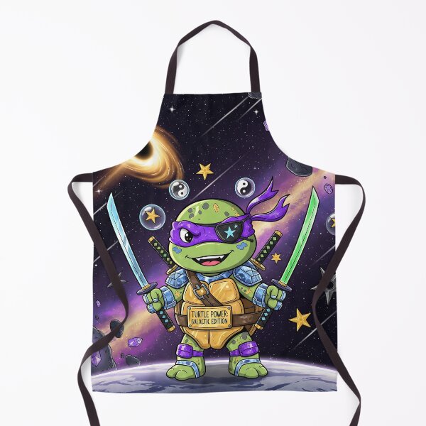 Item preview, Galactic Ninja Turtle Cyberpunk Art - Cosmic Warrior Design designed and sold by Wild-way Art.