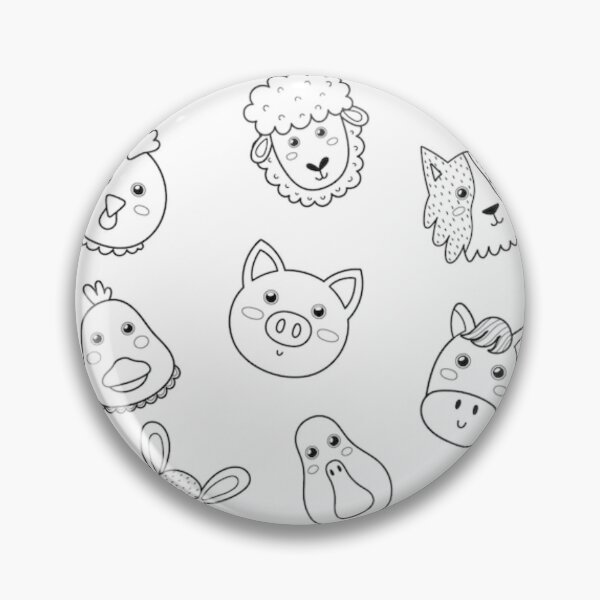 Item preview, Cartoon Animal Coloring Swag designed and sold by D-Squad-Swag.