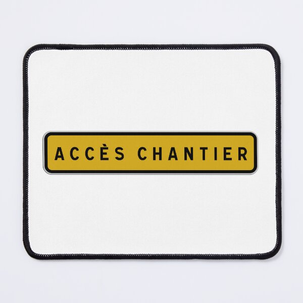 Item preview, Construction site access panel, temporary signage, safety and construction site management designed and sold by Panneaux et signalisations - NPOITEVIN.