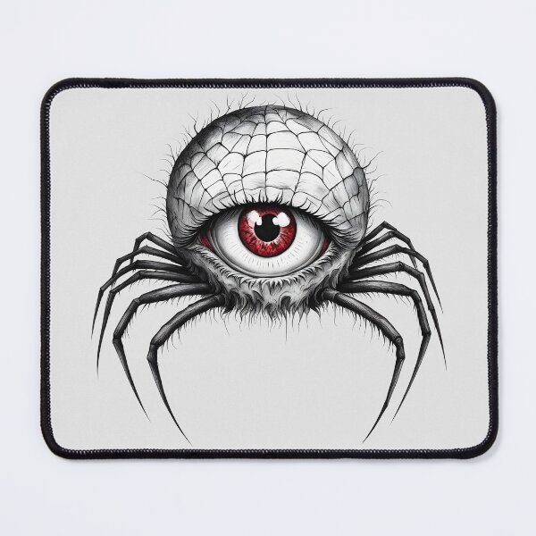 Item preview, Zombie Eye on Spider Legs - Zombie Red Eye designed and sold by NightTimeJ.