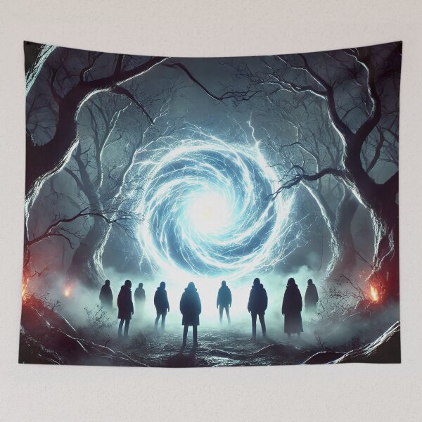 Item preview, Glowing Portal in the Upside Down  designed and sold by ZetaDream.