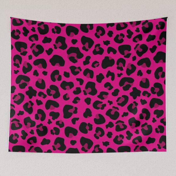 Item preview, Hot Pink Y2K Leopard Print Notepad & Backpack designed and sold by Anything Anything.