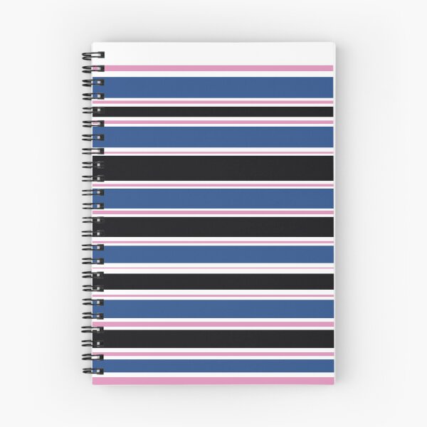 Item preview, Bountiful Black Pink and Blue Stripes designed and sold by jademonkey.