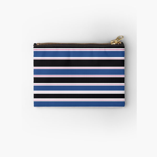 Item preview, Bountiful Black Pink and Blue Stripes designed and sold by jademonkey.