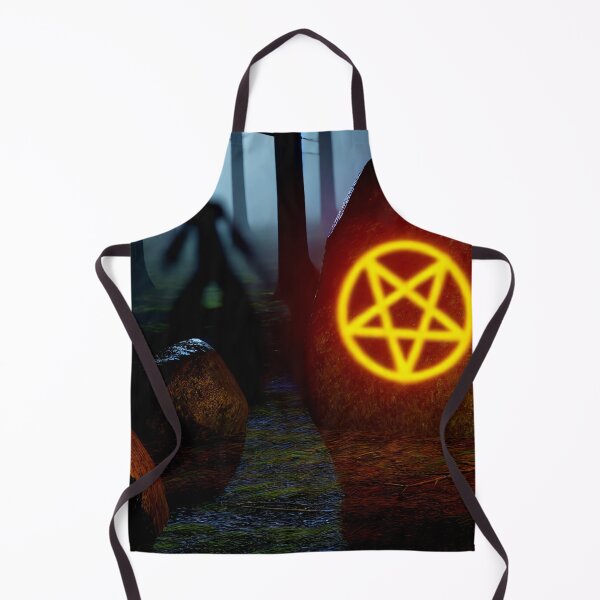 Item preview, Inspired Dark Forest with Pentagram Symbol designed and sold by ZetaDream.