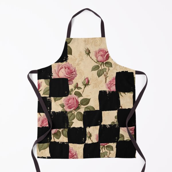 Item preview, Vintage Rose Checker Pattern designed and sold by JJLosh.