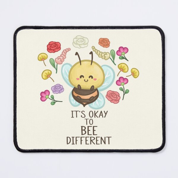 Item preview, Its Okay to BEE Different Pun designed and sold by Khotekmei.