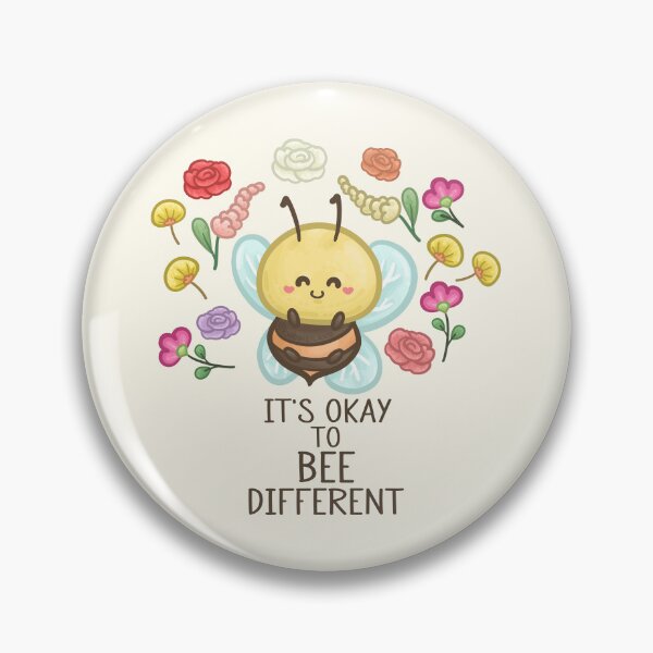 Item preview, Its Okay to BEE Different Pun designed and sold by Khotekmei.