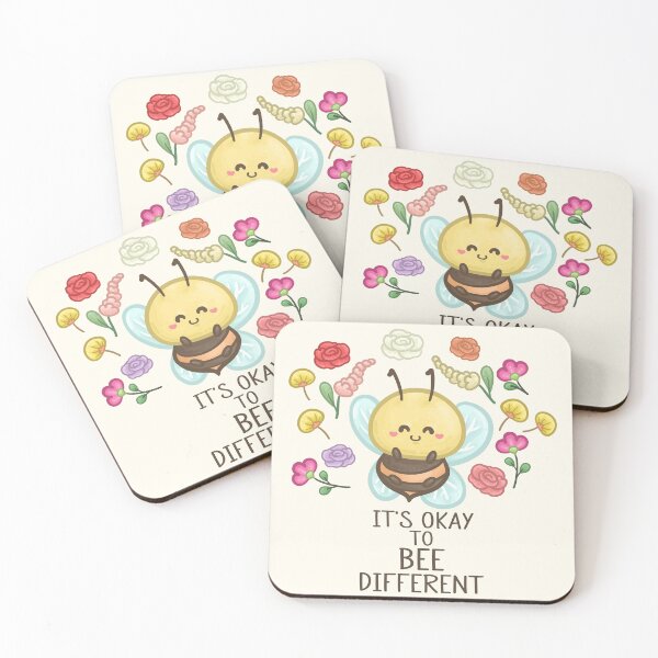 Item preview, Its Okay to BEE Different Pun designed and sold by Khotekmei.