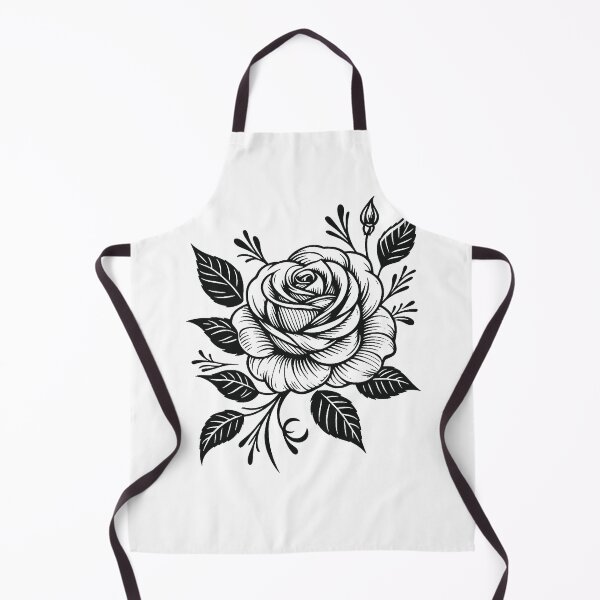 Item preview, Black Rose – Elegant Floral Line Art designed and sold by FalistY.