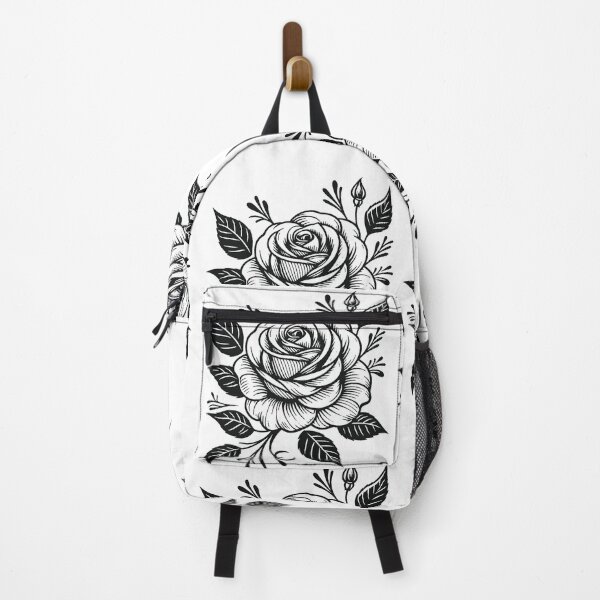 Item preview, Black Rose – Elegant Floral Line Art designed and sold by FalistY.