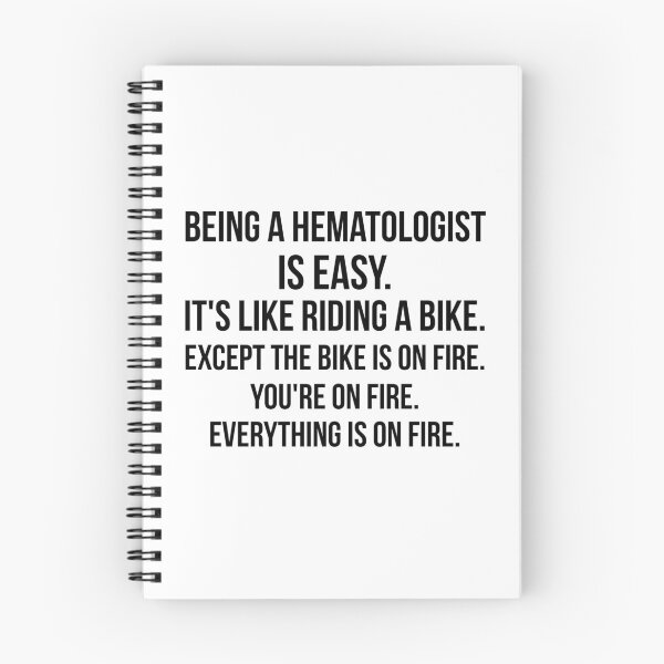 Item preview, Being a Hematologist Is Easy designed and sold by Renware.