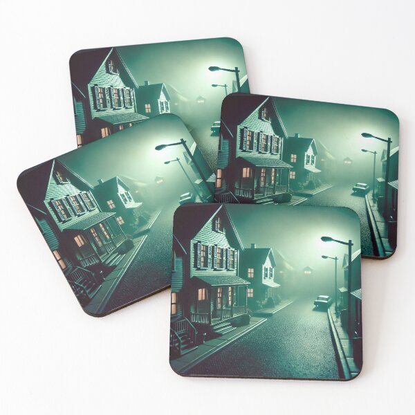 Item preview,  Hawkins Foggy Street Scene designed and sold by ZetaDream.