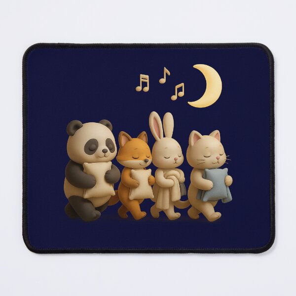 Item preview, Midnight Parade of Stuffed Animals designed and sold by Girih.
