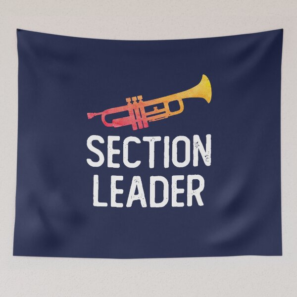 Item preview, Trumpet Section Leader Marching Band designed and sold by jaygo.