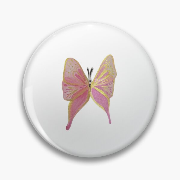 Item preview, Pink and gold watercolor butterfly designed and sold by Zoé ❤.