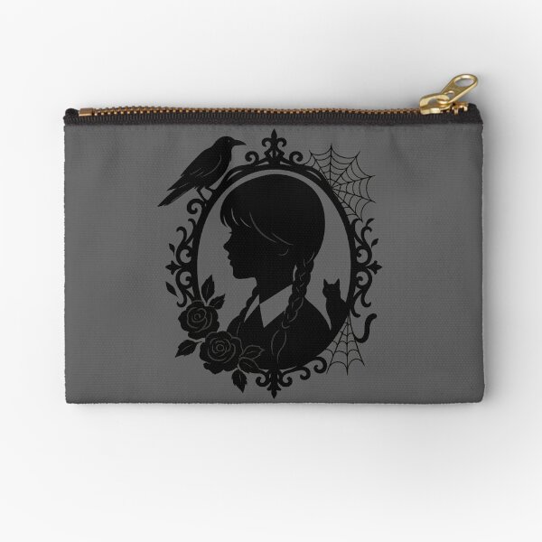 Item preview, Gothic Portrait of Wednesday designed and sold by LadyChaotica.