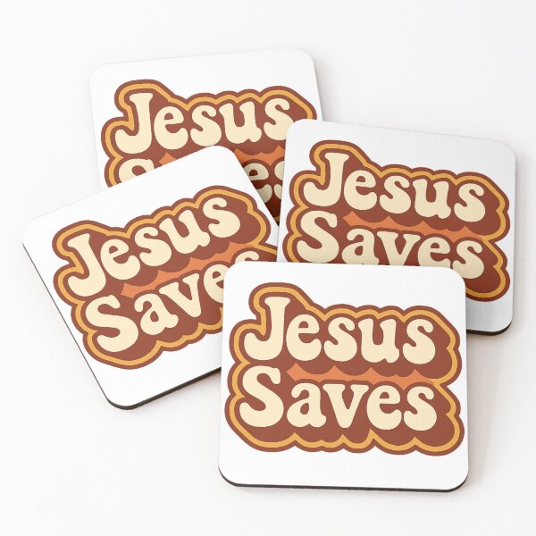 Item preview, Jesus Saves designed and sold by ChristianPrint1.