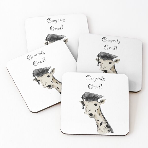Item preview, Congrats grad giraffe designed and sold by chelsea125.