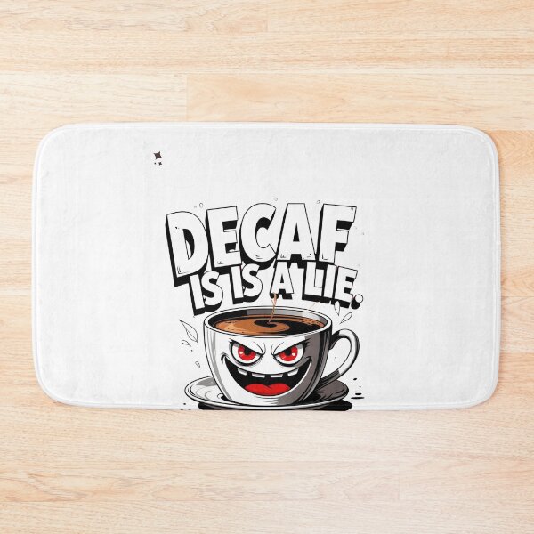 Item preview, Caffeine or Nothing – Funny Coffee Rage Cartoon Design designed and sold by TheTeeSpark.