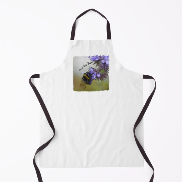 Item preview, Bee on a Blue Tansy designed and sold by JeanKellyPhoto.