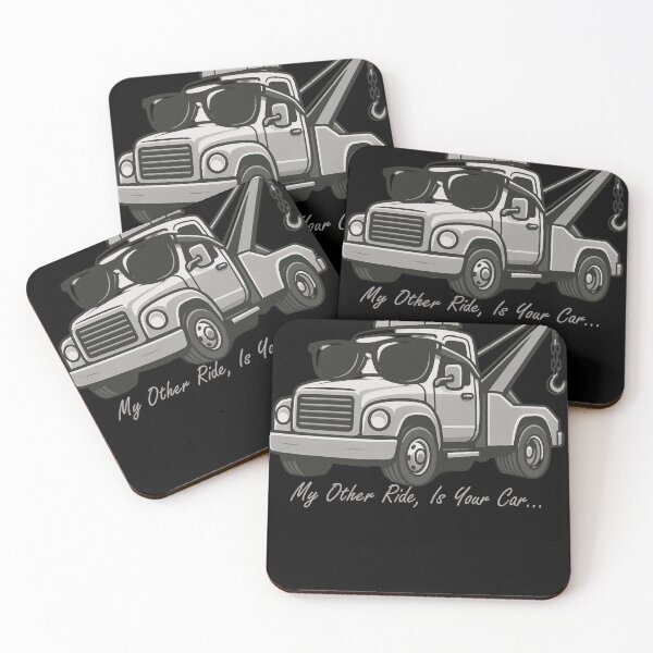 Item preview, Funny Tow Truck Tee – My Other Ride Is Your Car designed and sold by PiggFamilyPrint.