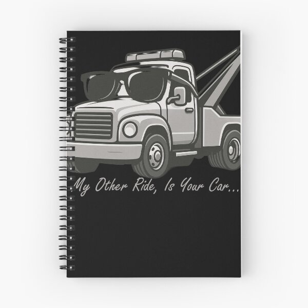 Item preview, Funny Tow Truck Tee – My Other Ride Is Your Car designed and sold by PiggFamilyPrint.