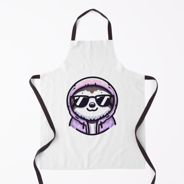 Item preview, Chill Cartoon Sloth in Windbreaker and Shades – Effortlessly Cool Vibe designed and sold by Confuzz1ed.