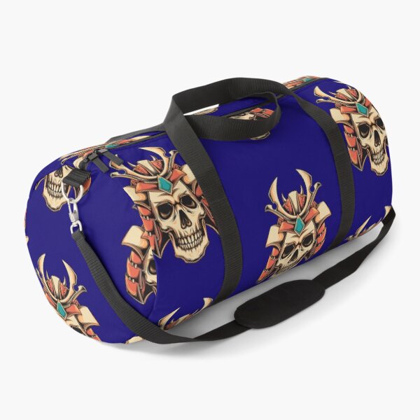 Item preview, Samurai skull 2 with helmet oriental mythology designed and sold by Joncasmiart.
