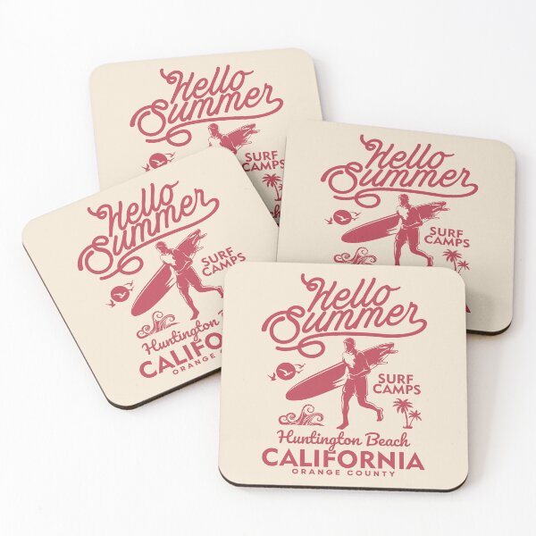 Item preview, Huntington Beach Summer Surf Camp Surfing Orange County California designed and sold by eclecTEEq.